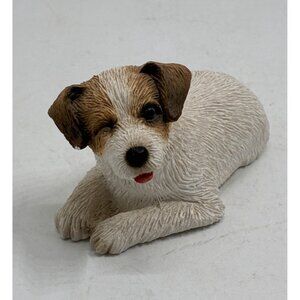 Sandicast Jack Russell Terrier Figurine Handcrafted 1994 Collectible Dog Statue